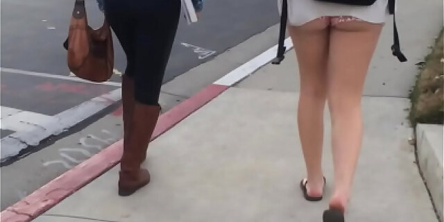 ass,public,upskirt
